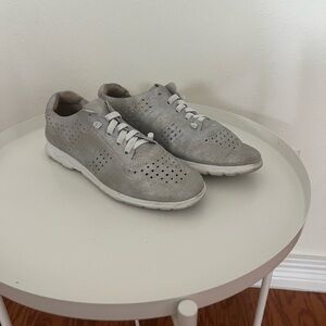 Vaneli sport Metallic Gray Women's Sneakers